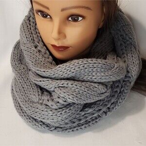 Womens Infinity Handmade Scarf Cowl Hood New